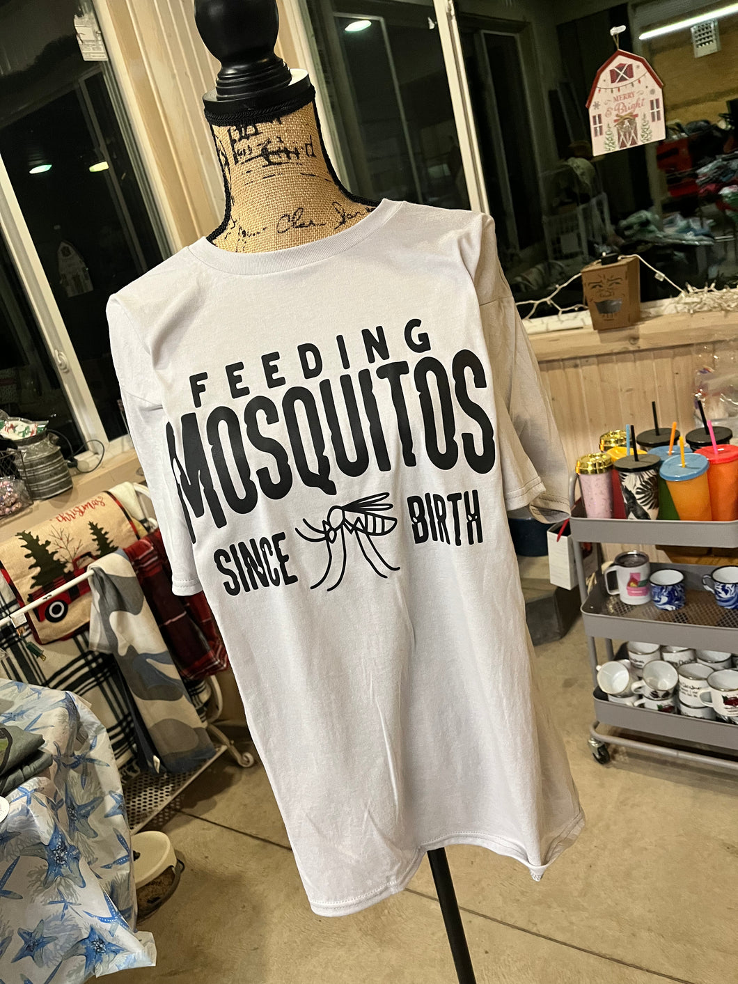 Feeding Mosquitoes Since Birth Short Sleeve Tee