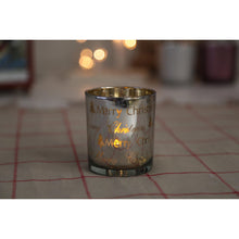 *Ready to Ship | Glass Christmas Candle Holder